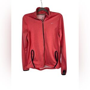 Nike woman’s full zip running lightweight jacket size large‎